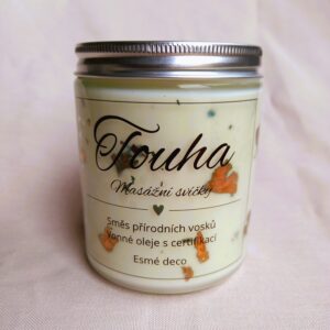 Touha - masážní svíčka